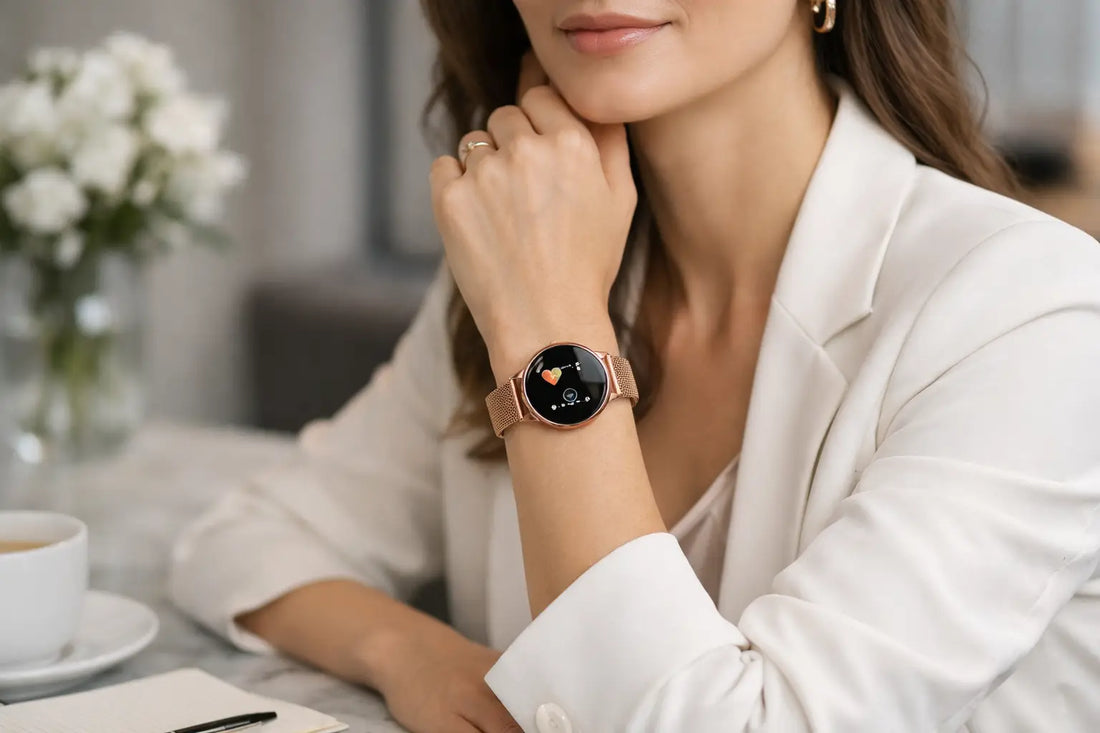 Pulsera inteligente para mujer elegante y útil