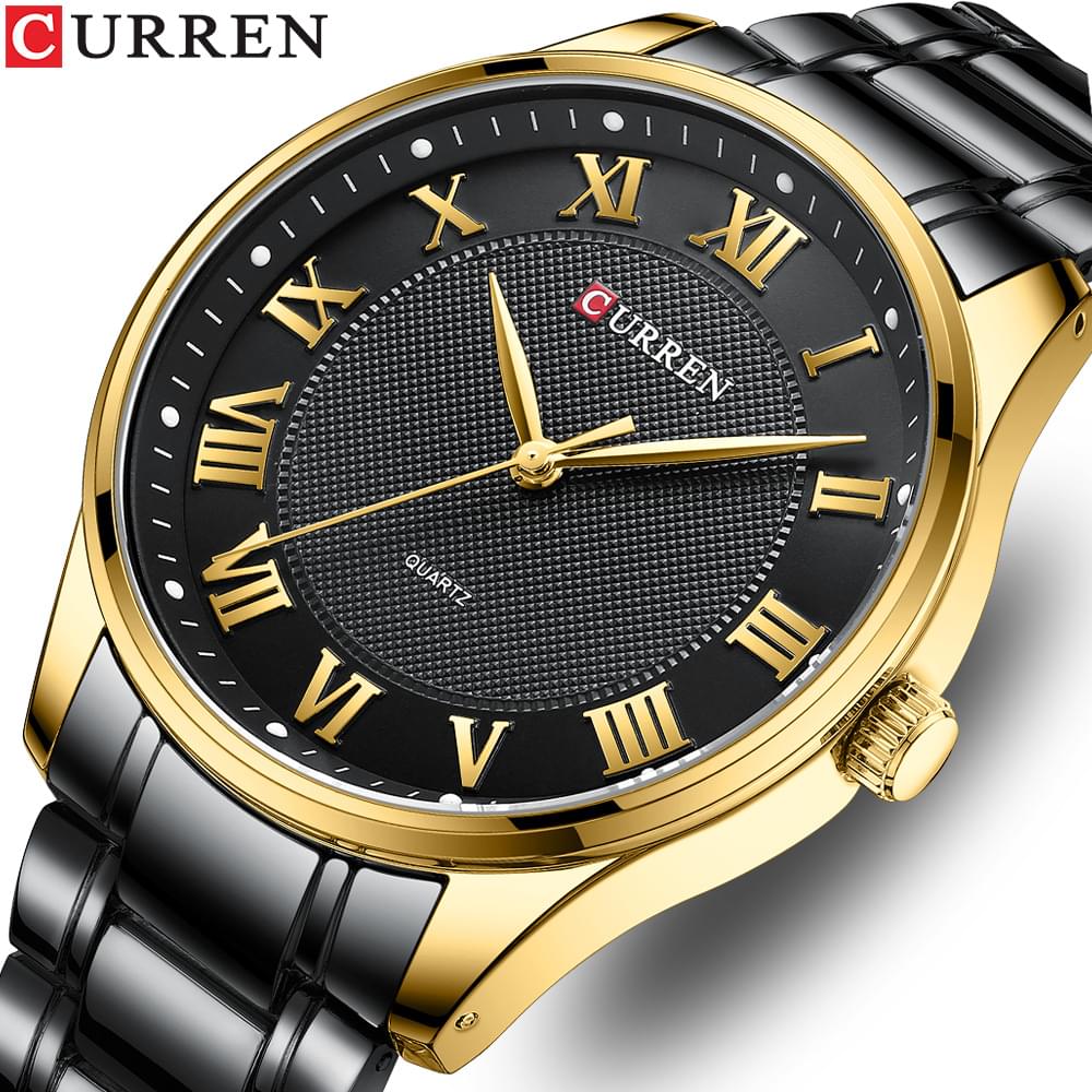 Reloj Casual de Cuarzo para Hombre con Correa de Acero