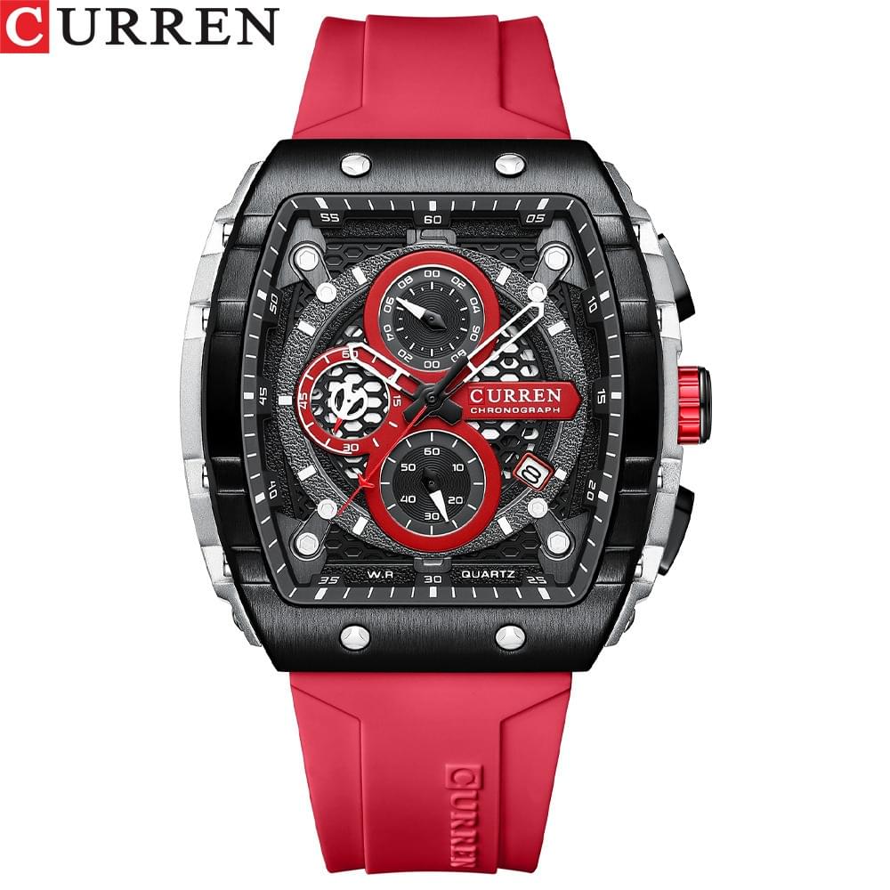 CURREN 8442 Reloj de Cuarzo Multifuncional para Hombre
