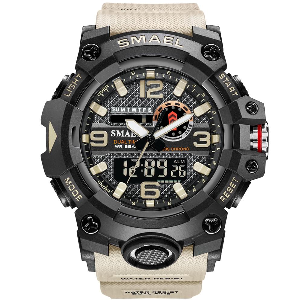 SMAEL 8035 Reloj Deportivo Digital para Hombre, Resistente al Agua 50M