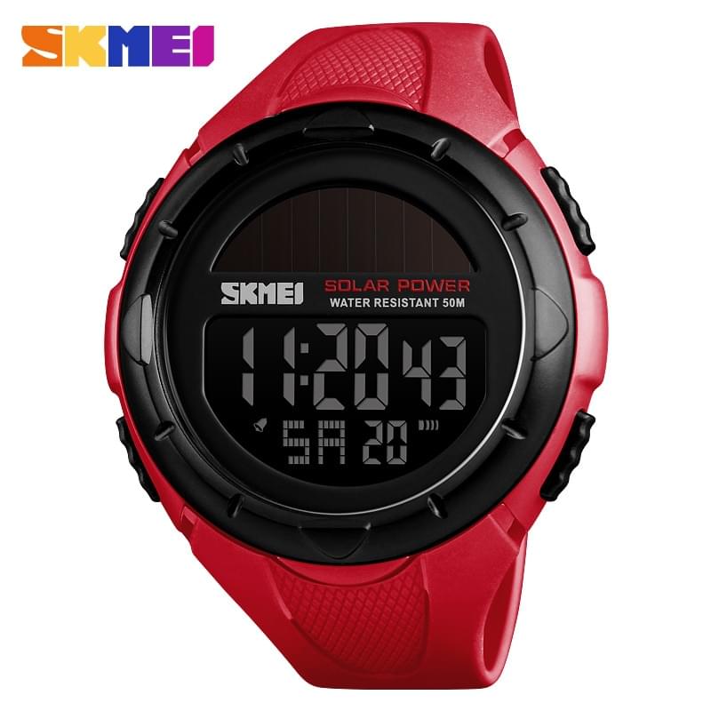 SKMEI 1405 – Reloj Digital Militar con Energía Solar para Hombre