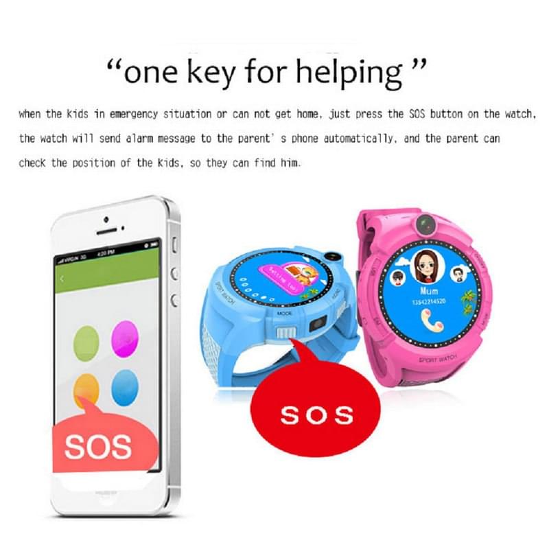 Q360 Reloj Inteligente Infantil con Cámara, GPS y WiFi