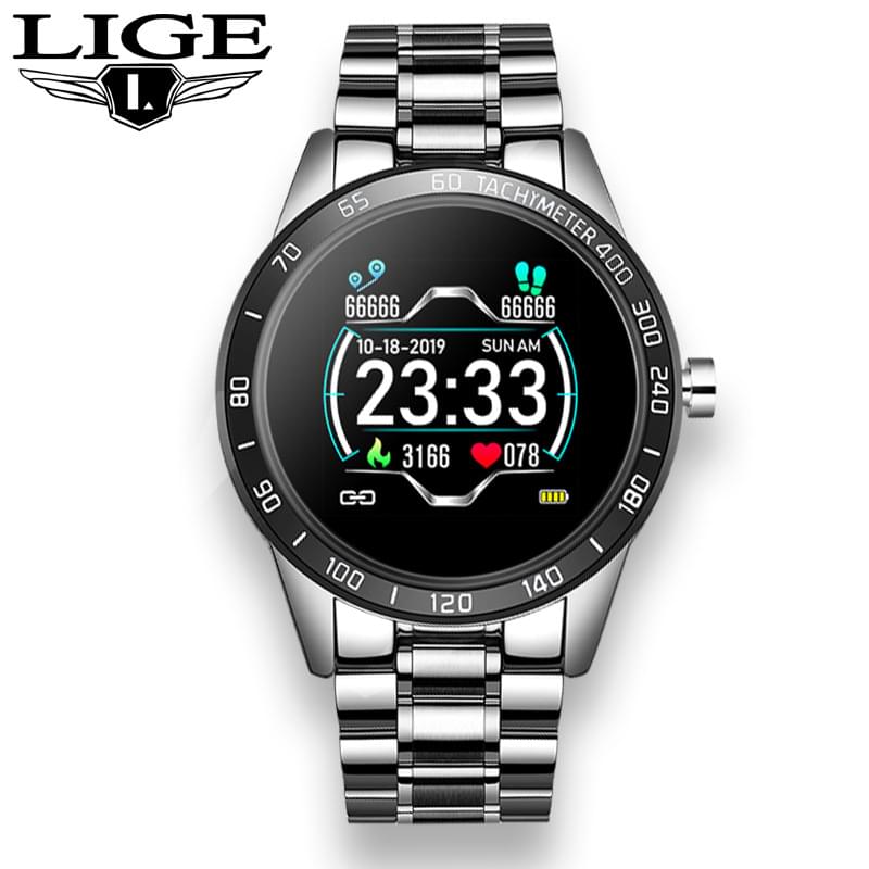 Pulsera Inteligente Multifuncional con Ritmo Cardíaco y Presión Arterial