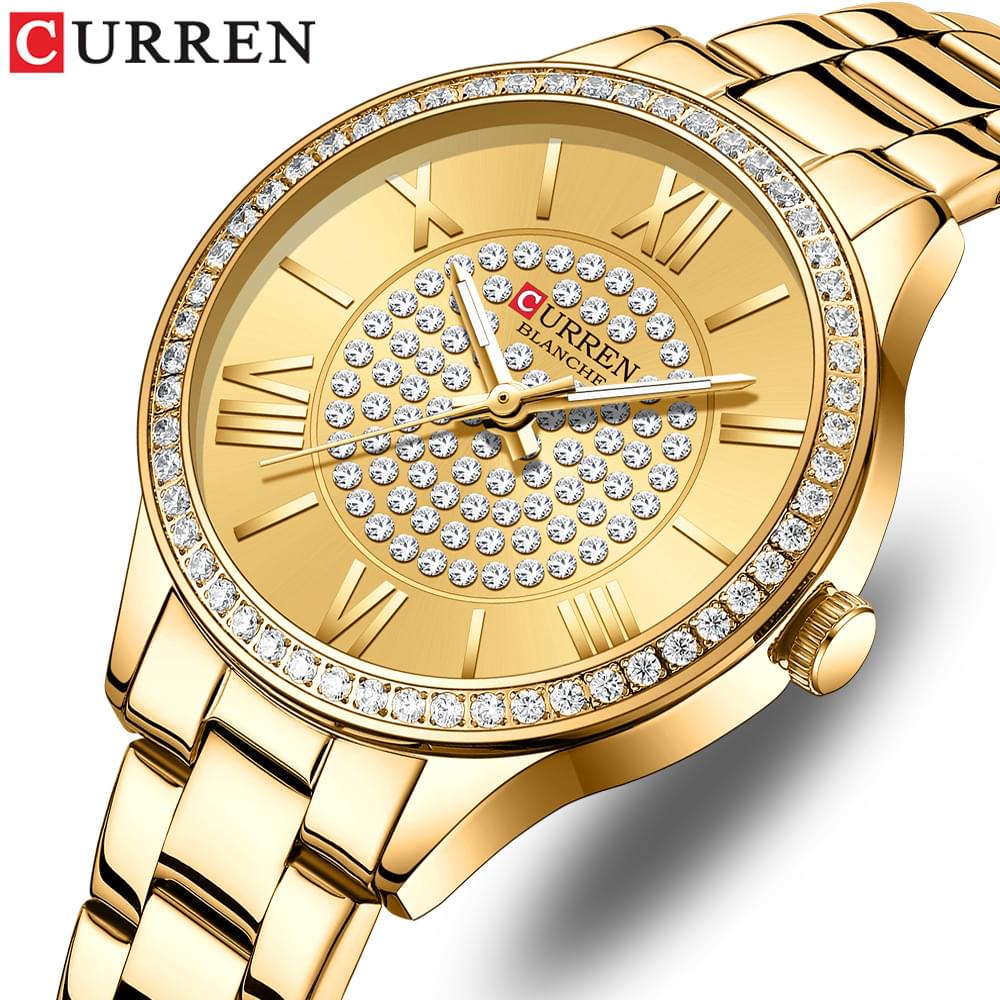 Reloj de Cuarzo Casual para Mujer con Correa de Acero