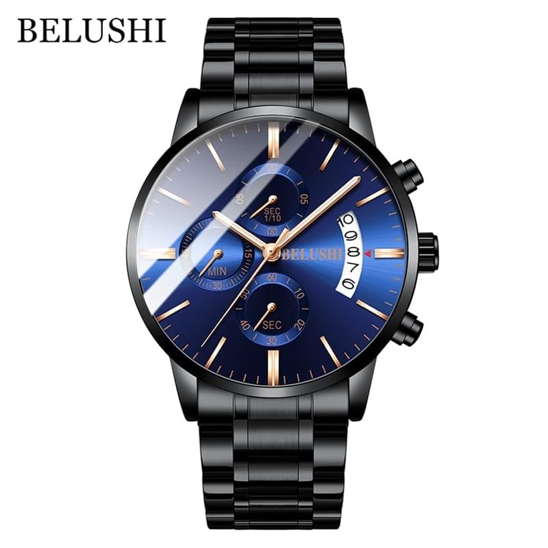 BELUSHI Reloj de Lujo para Hombre, Business y Deportivo