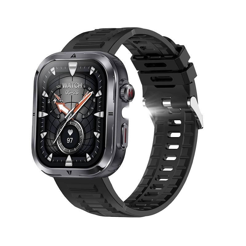 Smartwatch con Llamadas Bluetooth, Control de Música y Monitor de Salud