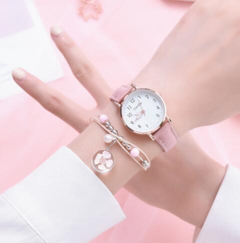 Reloj de Cuarzo Vintage para Mujer – Correa de PU Casual y Deportivo