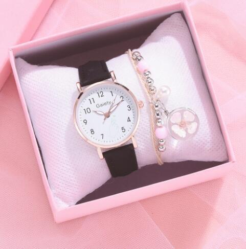 Reloj de Cuarzo Vintage para Mujer – Correa de PU Casual y Deportivo