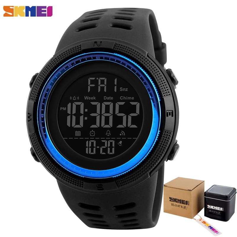 SKMEI 1251 – Reloj Digital Deportivo Multifunción para Hombre