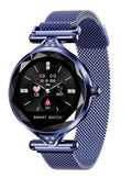 H1 Pulsera Inteligente para Mujer con Pantalla a Color y Diamantes