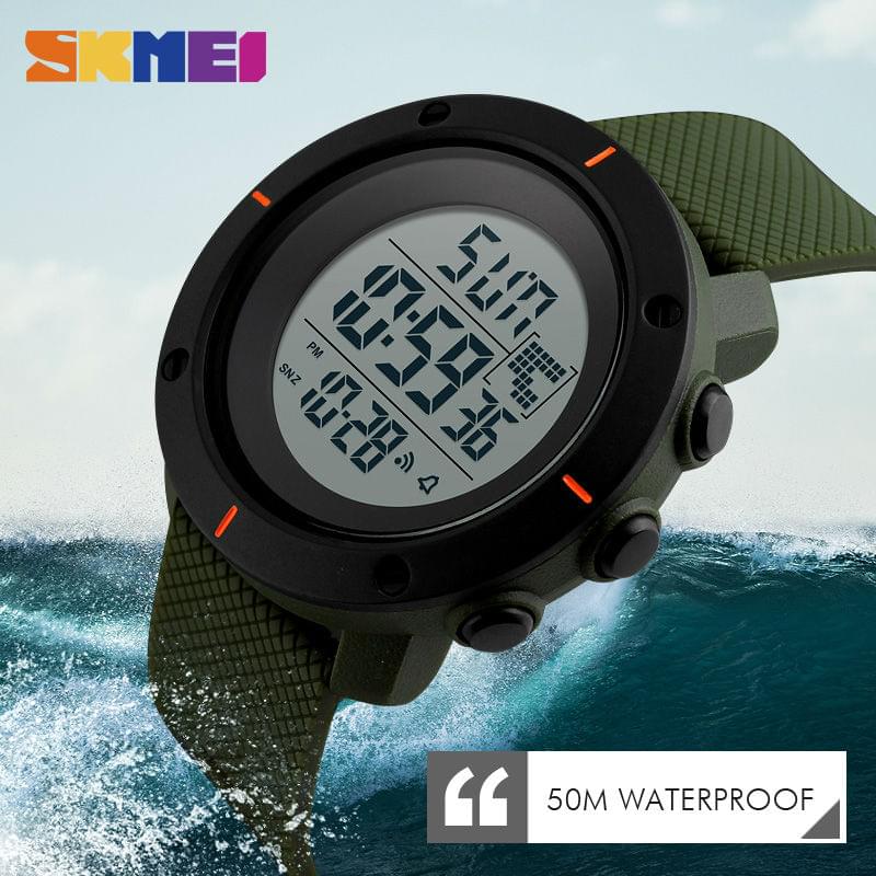 SKMEI 1313 – Reloj Digital Deportivo Multifunción para Hombre - vista de detalle