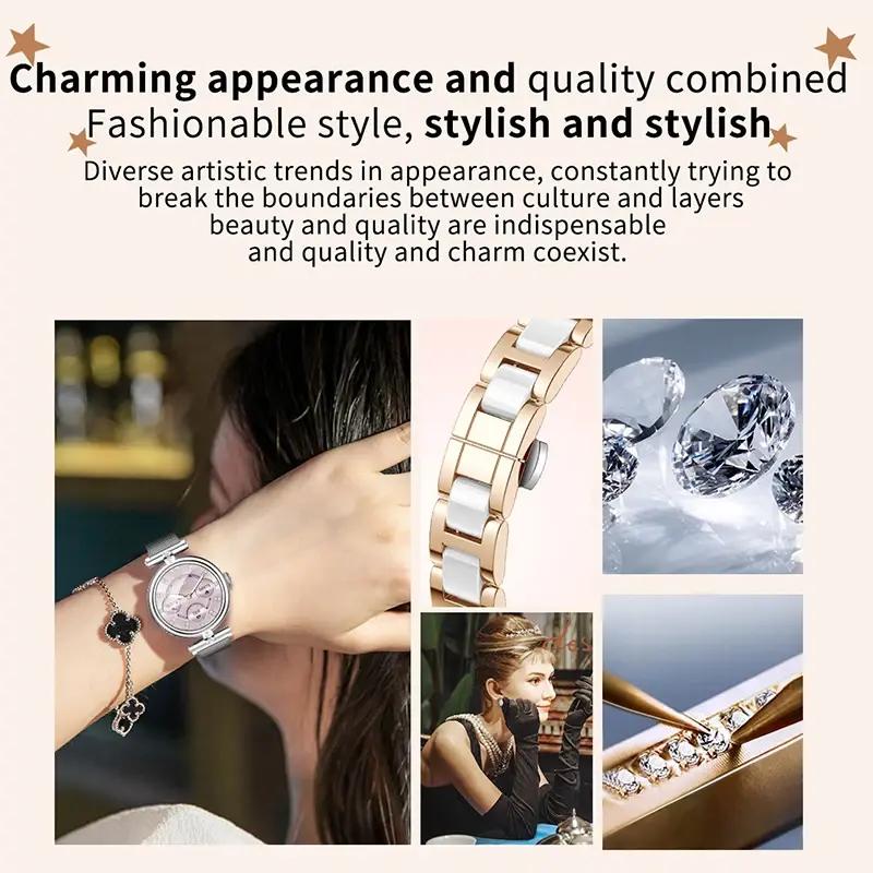 AK62 Smartwatch para Mujer con Pantalla HD Personalizable