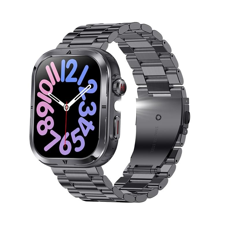 Smartwatch con Llamadas Bluetooth, Control de Música y Monitor de Salud - en la muñeca
