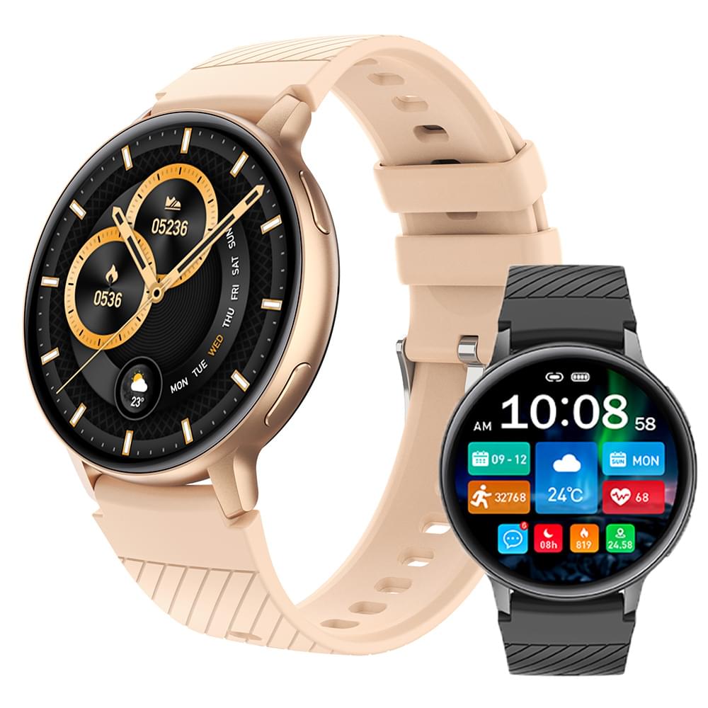 S53 Smartwatch con Llamadas, Contador de Pasos y Monitor de Sueño
