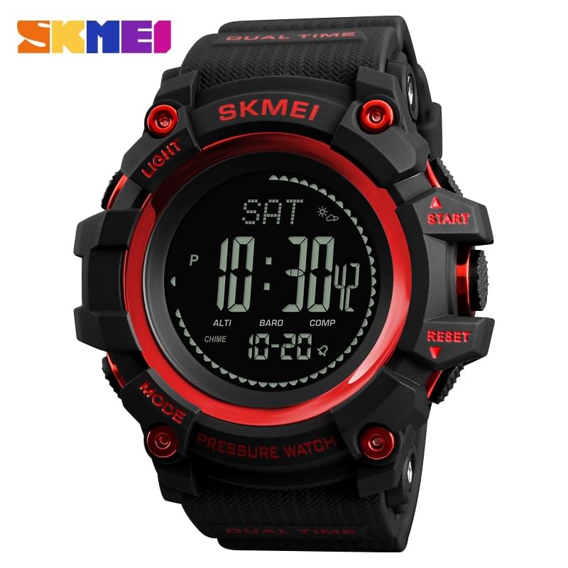 SKMEI 1358 – Reloj Deportivo Outdoor con Altímetro, Brújula y Barómetro