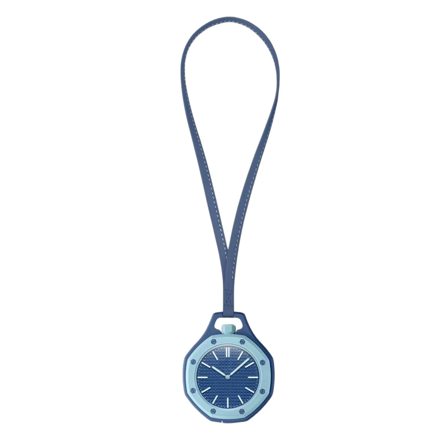 Reloj de Cuarzo Colgante Octagonal, Diseño Pastel y Dulce