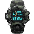 SMAEL 1385C Reloj Digital Militar para Hombre, Resistente al Agua 50M