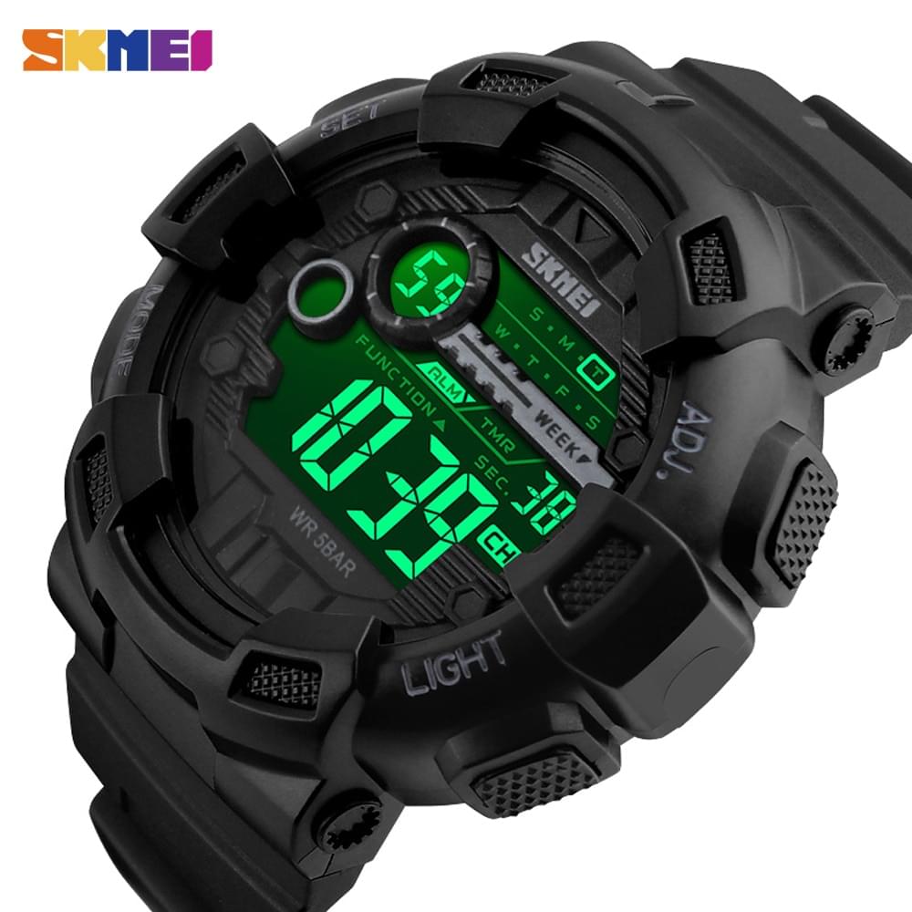 SKMEI 1243 – Reloj Digital Deportivo para Hombre - vista frontal