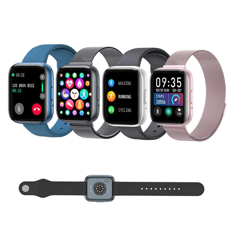 T99 Pulsera Inteligente con Llamadas Bluetooth, Ritmo Cardíaco y Música