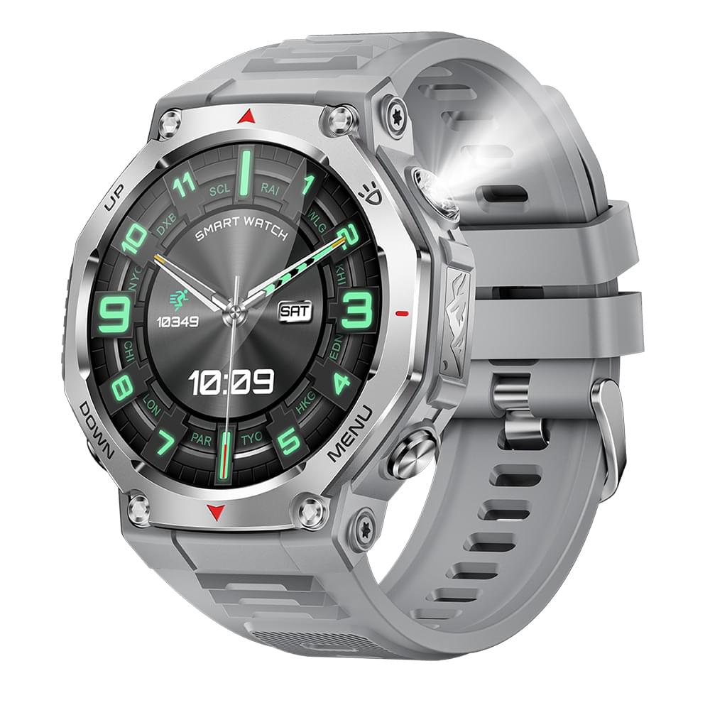 KT85 Smartwatch con Linterna y Monitor de Oxígeno