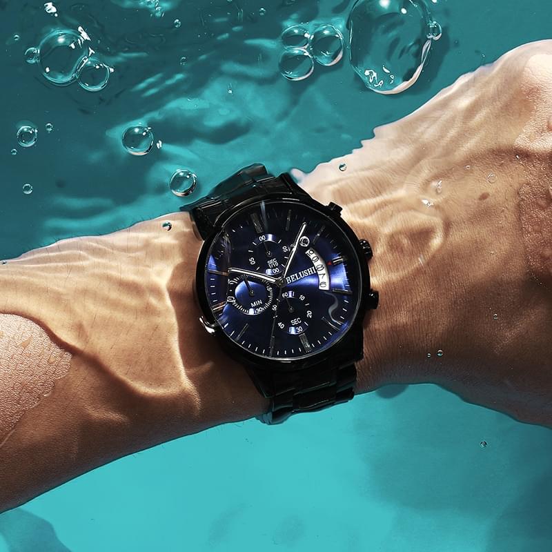 BELUSHI Reloj de Lujo para Hombre, Business y Deportivo