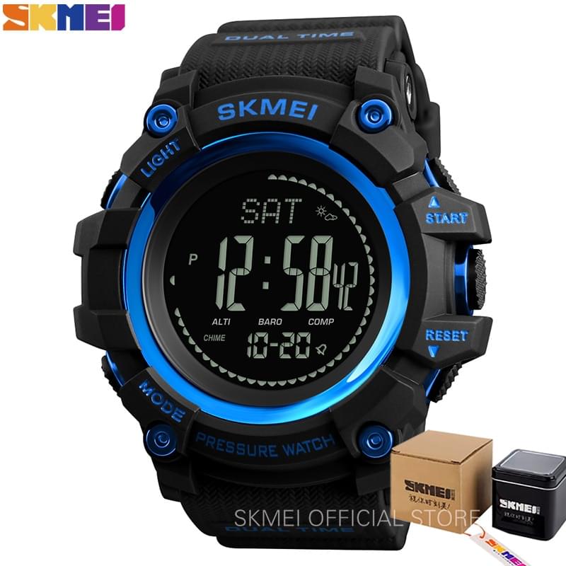 SKMEI 1358 – Reloj Deportivo Outdoor con Altímetro, Brújula y Barómetro