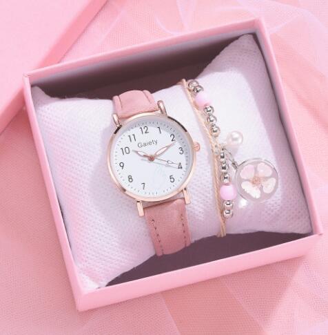 Reloj de Cuarzo Vintage para Mujer – Correa de PU Casual y Deportivo