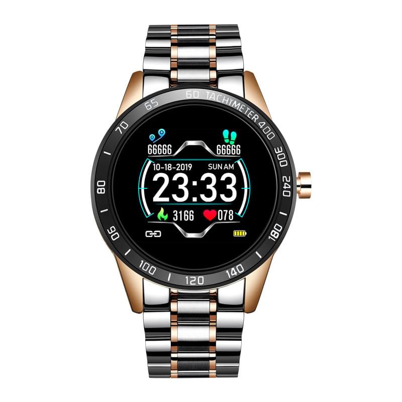 Pulsera Inteligente Multifuncional con Ritmo Cardíaco y Presión Arterial