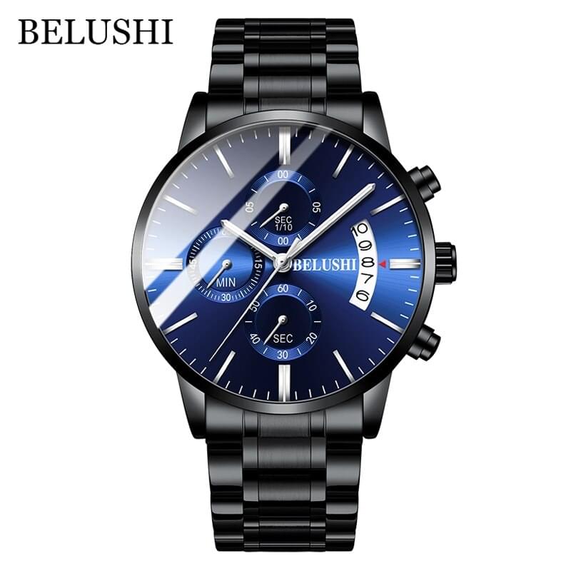 BELUSHI Reloj de Lujo para Hombre, Business y Deportivo