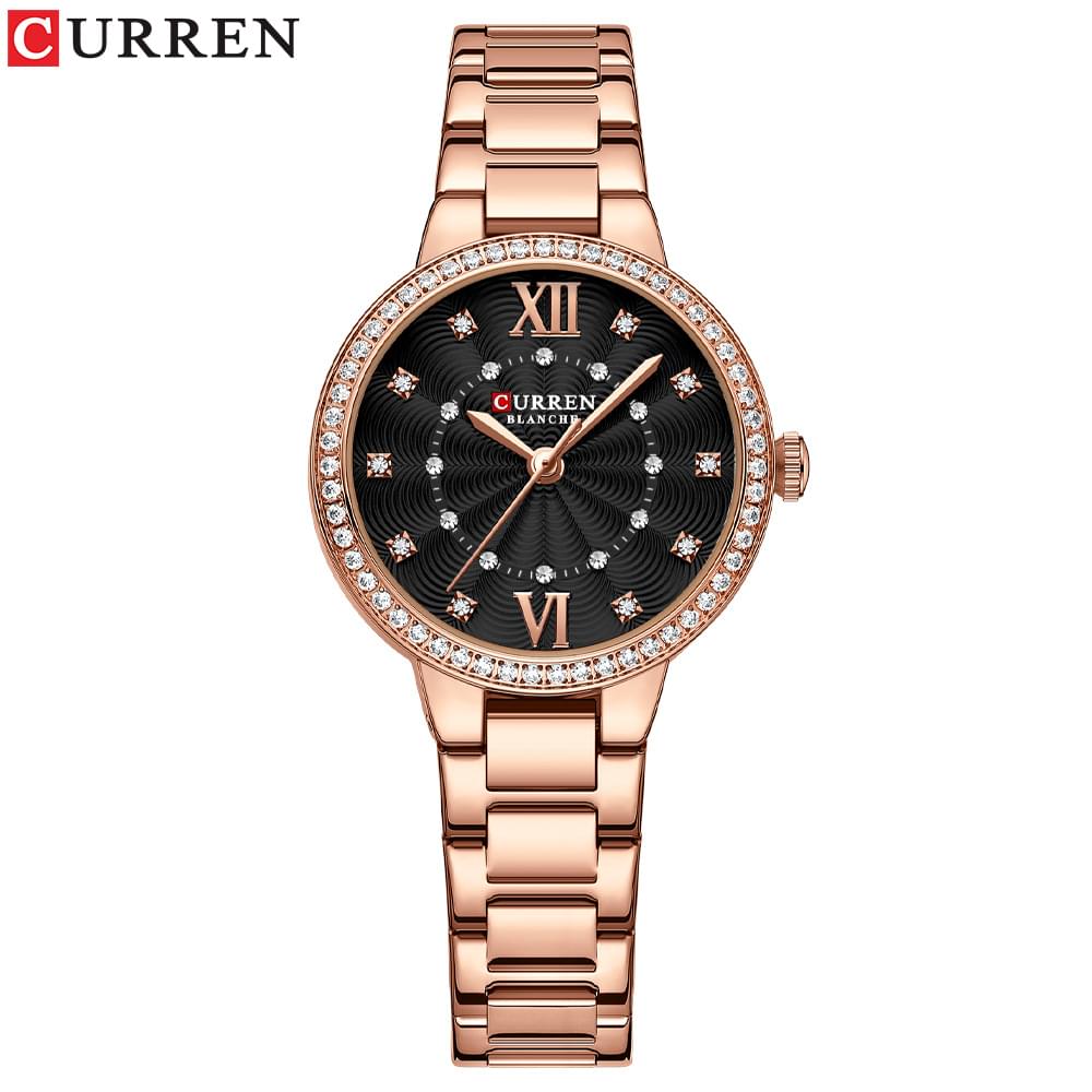 Reloj Casual de Moda para Mujer con Correa de Acero