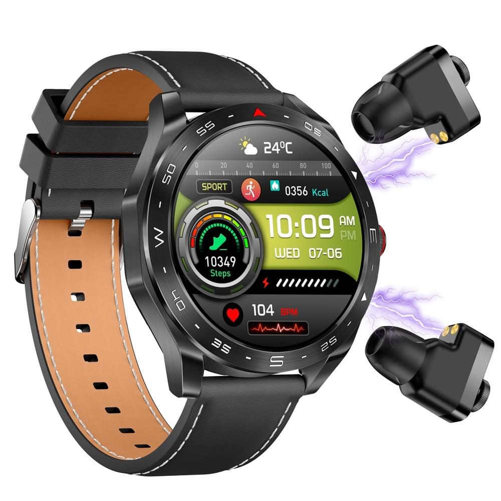 T95 Smartwatch 2 en 1 con Audífonos Integrados