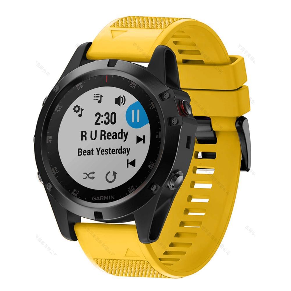 Correa de Silicona FIFATA para Garmin Fenix y Forerunner