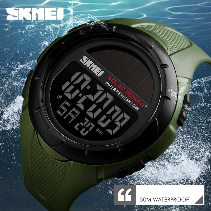 Reloj Solar Militar SKMEI 1405 - Tu Compañero Ideal para Aventuras al Aire Libre