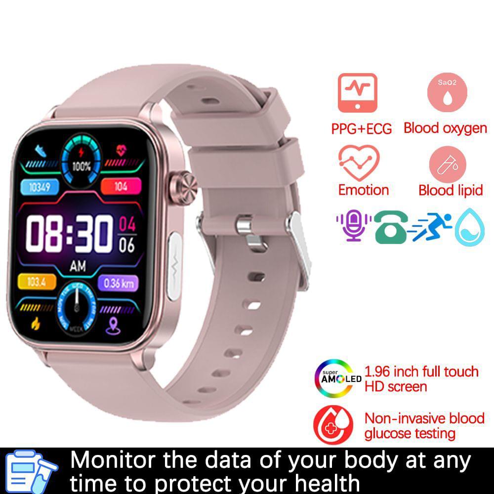 Smartwatch con ECG, PPG y Monitor de Presión Arterial Multideporte