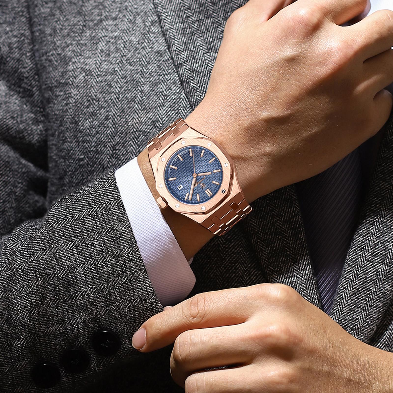 Reloj de Lujo Impermeable para Hombre: Elegancia y Resistencia en Tu Muñeca
