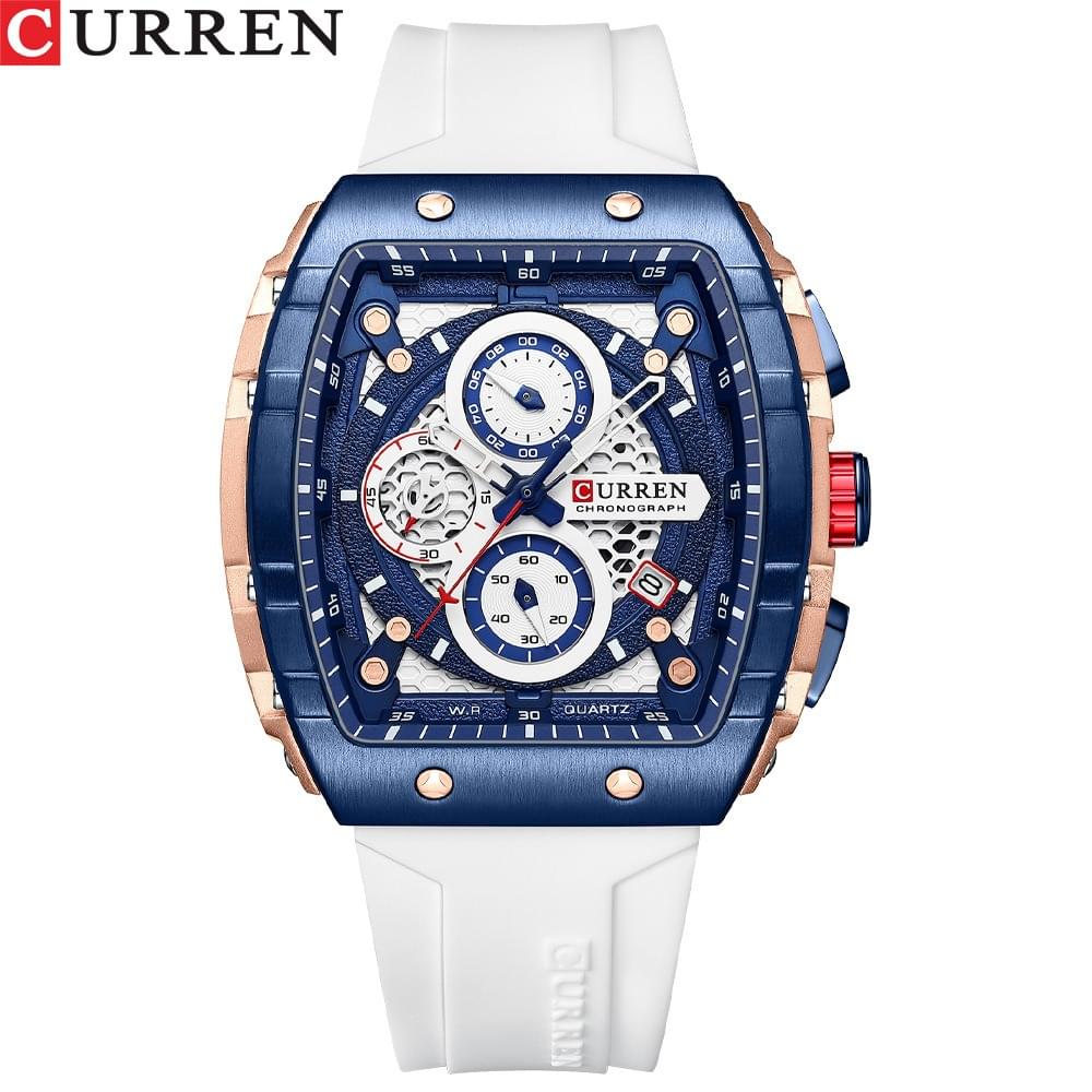 CURREN 8442 Reloj de Cuarzo Multifuncional para Hombre