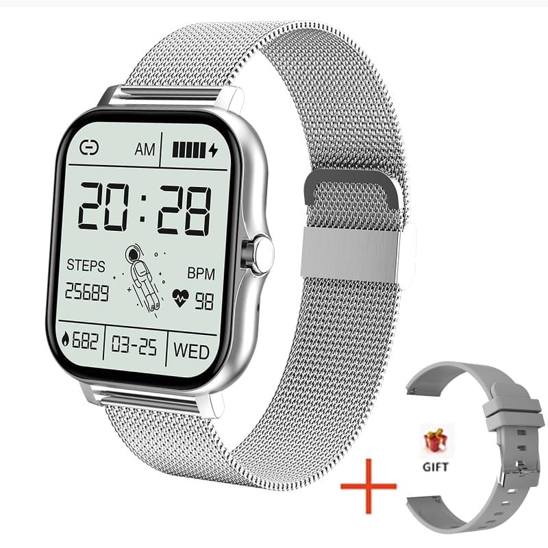 Smartwatch Unisex con Pantalla a Color de 1.69 Pulgadas