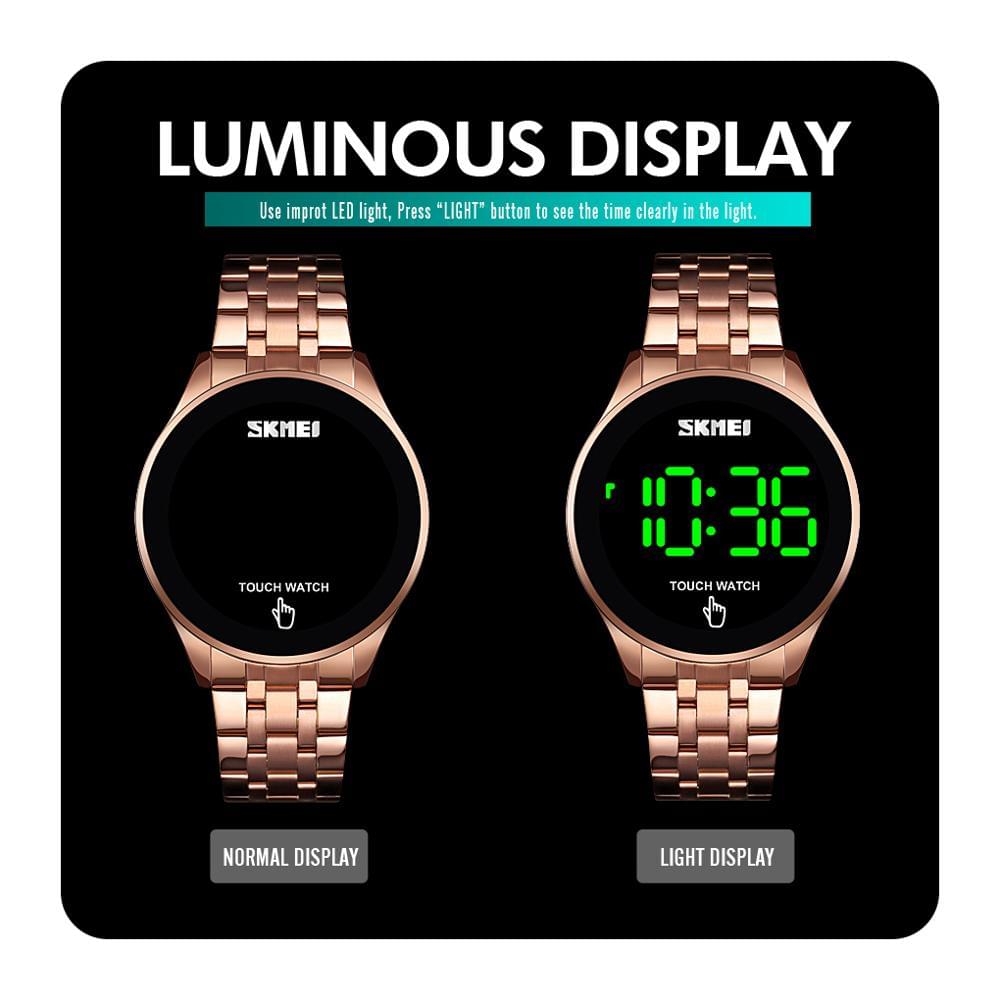 SKMEI 1579 – Reloj Digital con Pantalla Táctil LED para Hombre