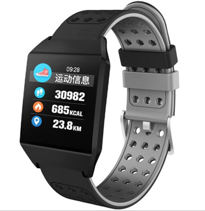 W1S – Smartwatch Fitness con Monitor de Ritmo Cardíaco y Presión Arterial