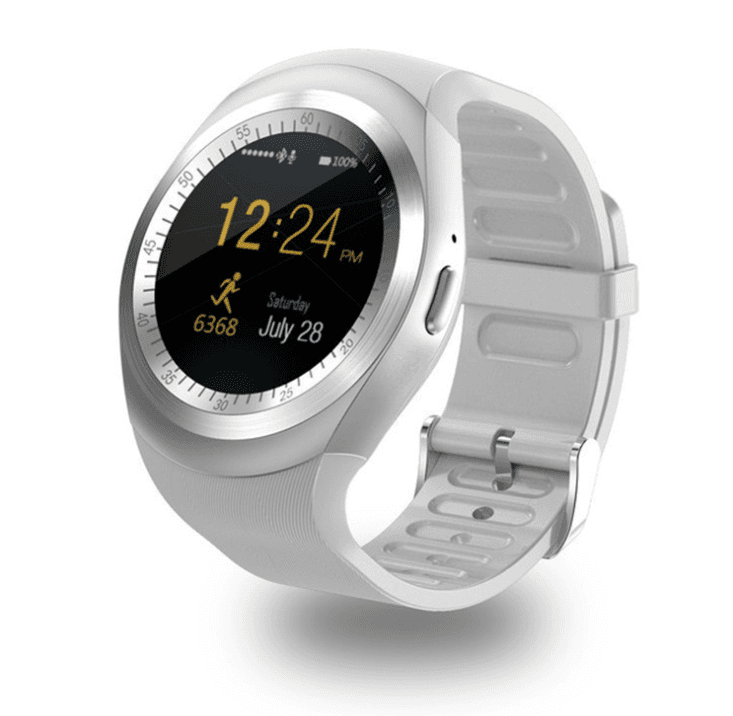 696 Smartwatch con SIM 2G, Llamadas y Monitor de Ritmo Cardíaco Y1HR - vista frontal