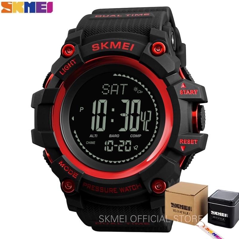 SKMEI 1358 – Reloj Deportivo Outdoor con Altímetro, Brújula y Barómetro