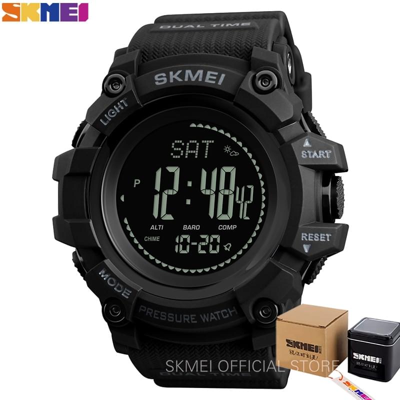 SKMEI 1358 – Reloj Deportivo Outdoor con Altímetro, Brújula y Barómetro