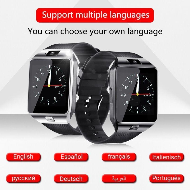 DZ09 – Smartwatch con SIM, Cámara y Bluetooth para Hombre y Mujer - vista de detalle