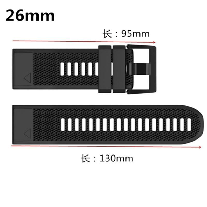 Correa de Silicona FIFATA para Garmin Fenix y Forerunner - vista de detalle