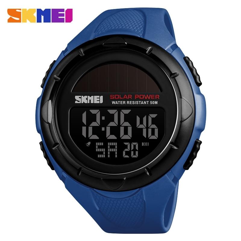 SKMEI 1405 – Reloj Digital Militar con Energía Solar para Hombre