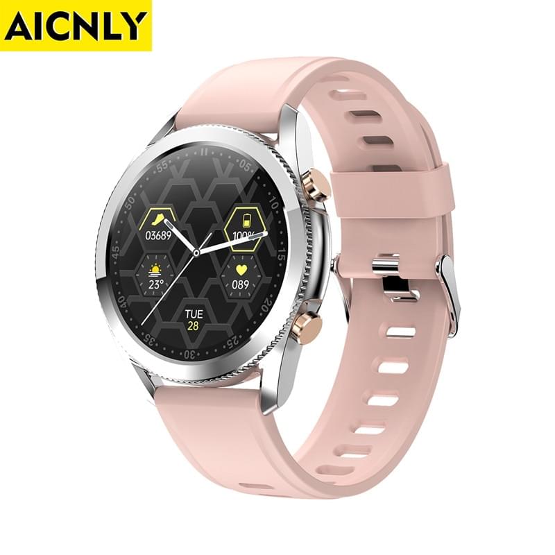 Smartwatch Bluetooth con Clima y Monitor de Salud para Hombre y Mujer - en la muñeca