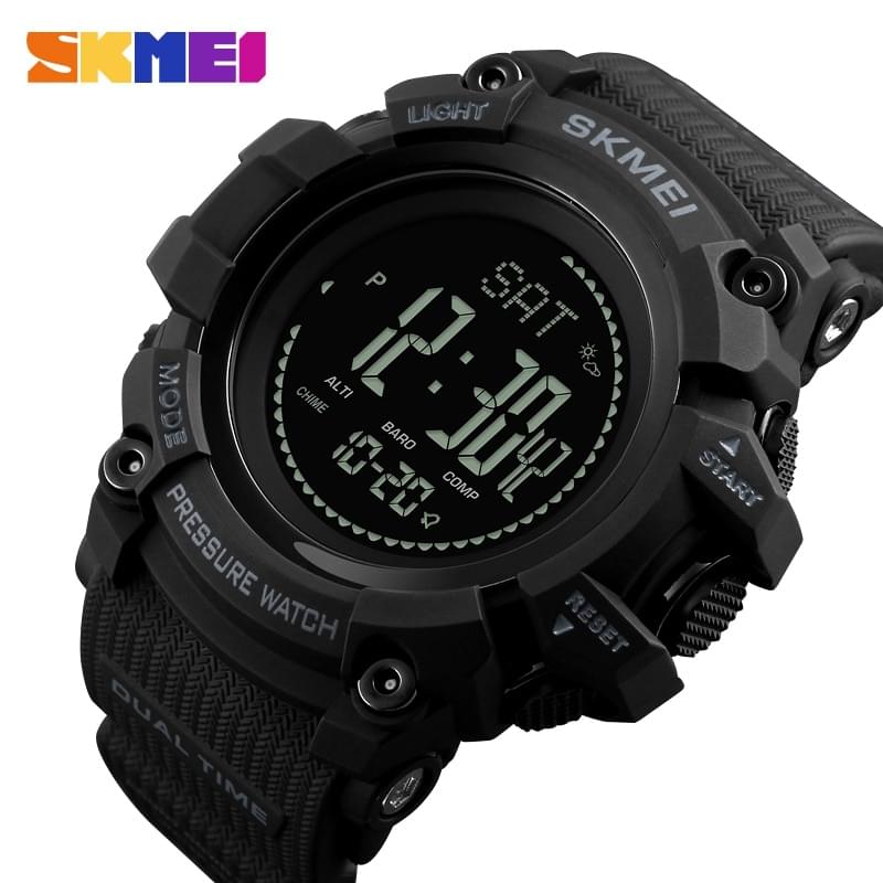 SKMEI 1358 – Reloj Deportivo Outdoor con Altímetro, Brújula y Barómetro - vista frontal
