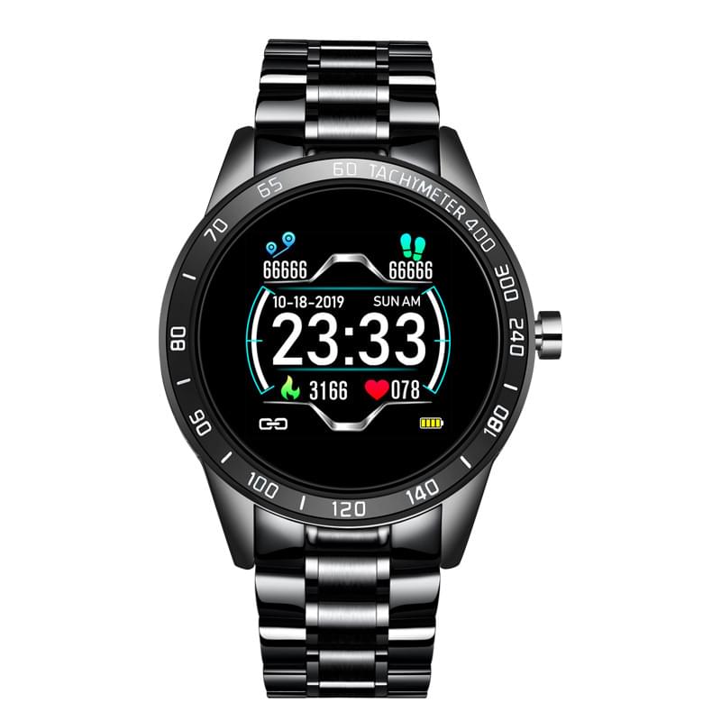 Pulsera Inteligente Multifuncional con Ritmo Cardíaco y Presión Arterial