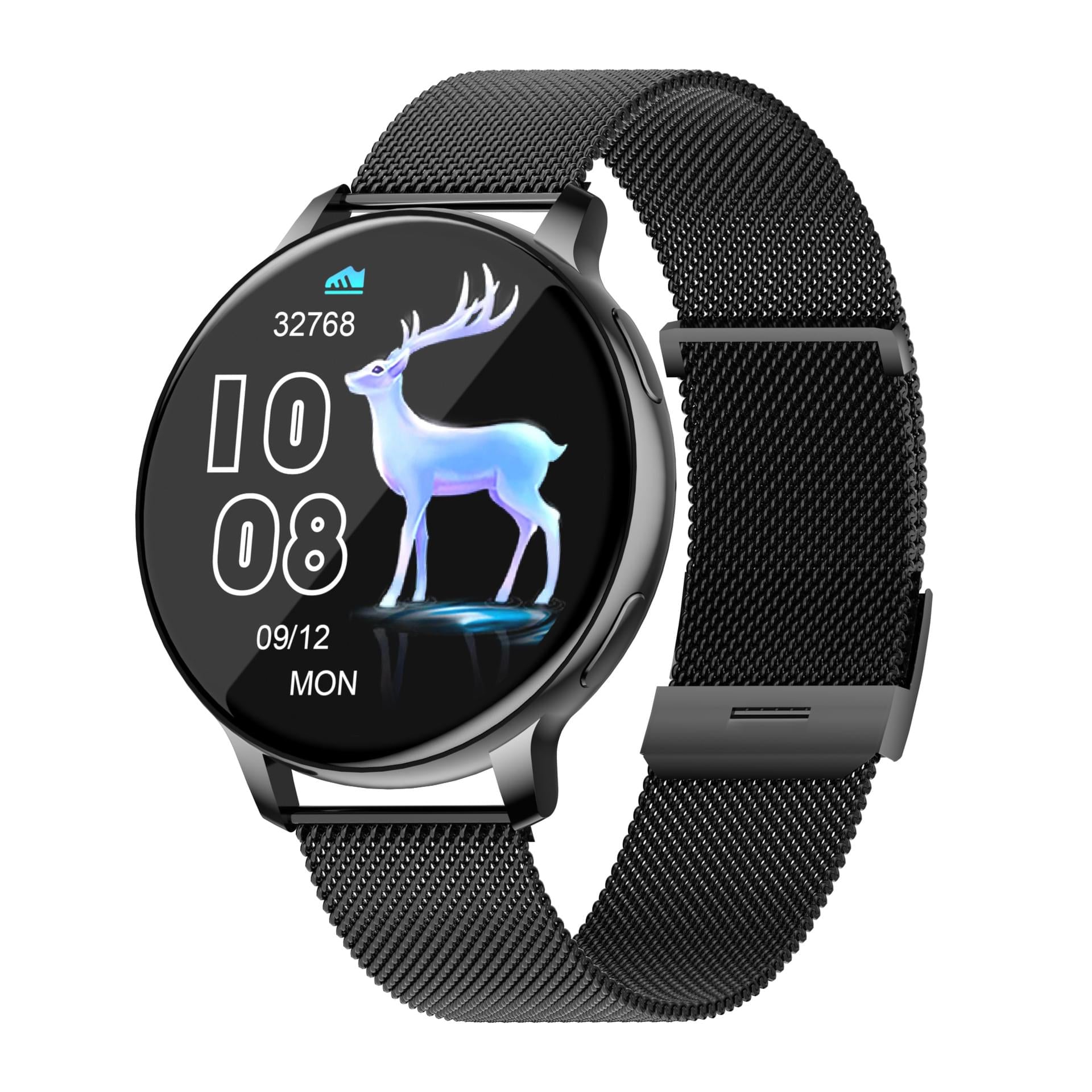 S53 Smartwatch con Llamadas, Contador de Pasos y Monitor de Sueño