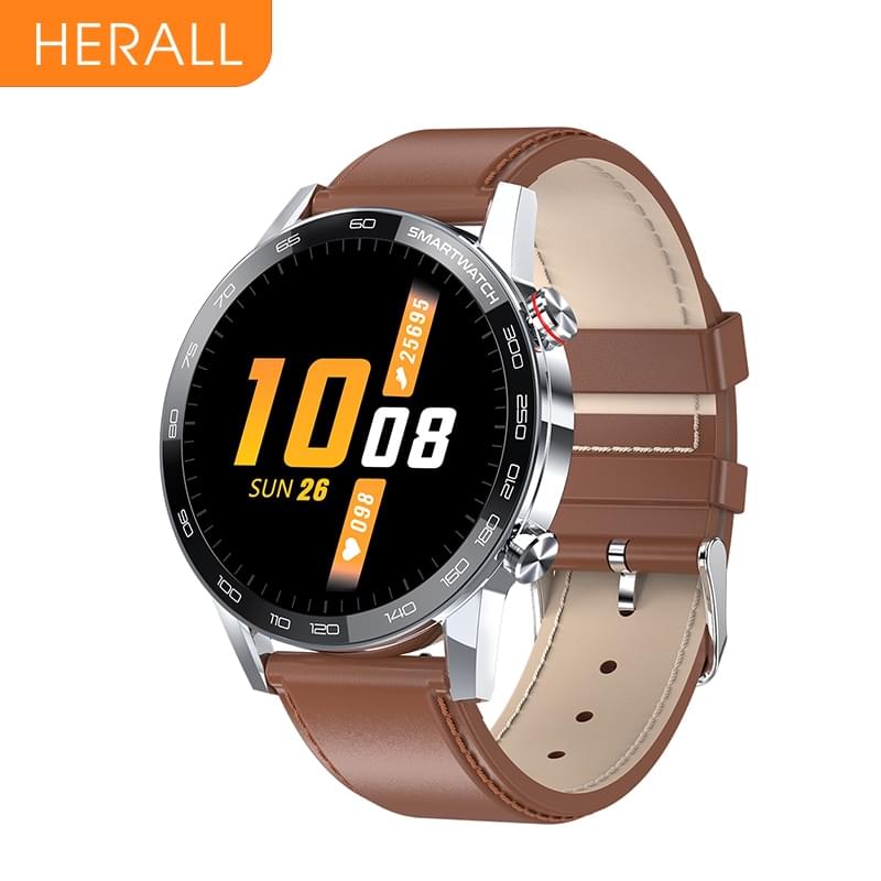 HERALL Smartwatch con Monitor Cardíaco (ECG) y Monitor de Presión Arterial IP68